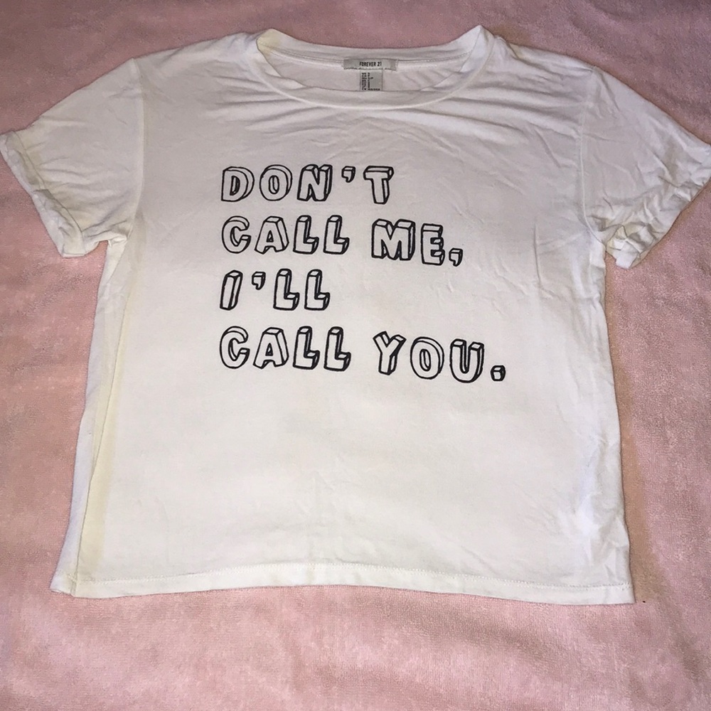 Forever 21 White Tee